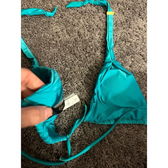 Vix teal bikini swim top - Picture 4 of 4